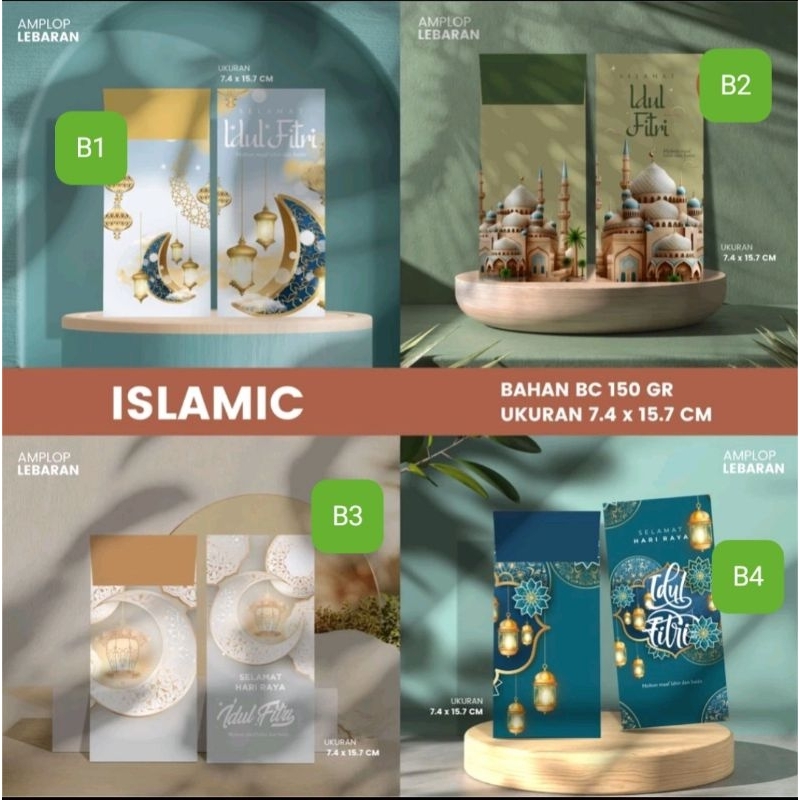 Amplop Lebaran Panjang Angpau Hari Raya Idul Fitri Amplop Idul Fitri Amplop Tebal Lebaran Angpau