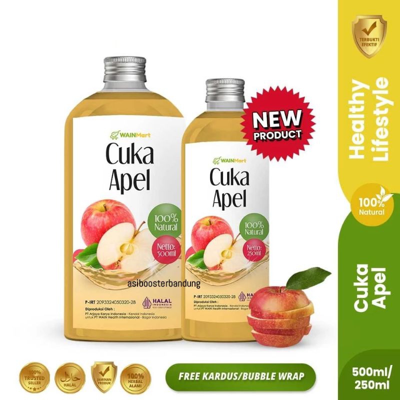 

Wainmart Apple Cider Vinegar, Cuka apel untuk kesehatan kulit Diet