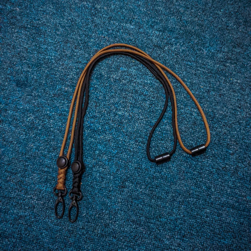 

Lanyard Tali Paracord 4mm Kaitan Snaphook Multifungsi