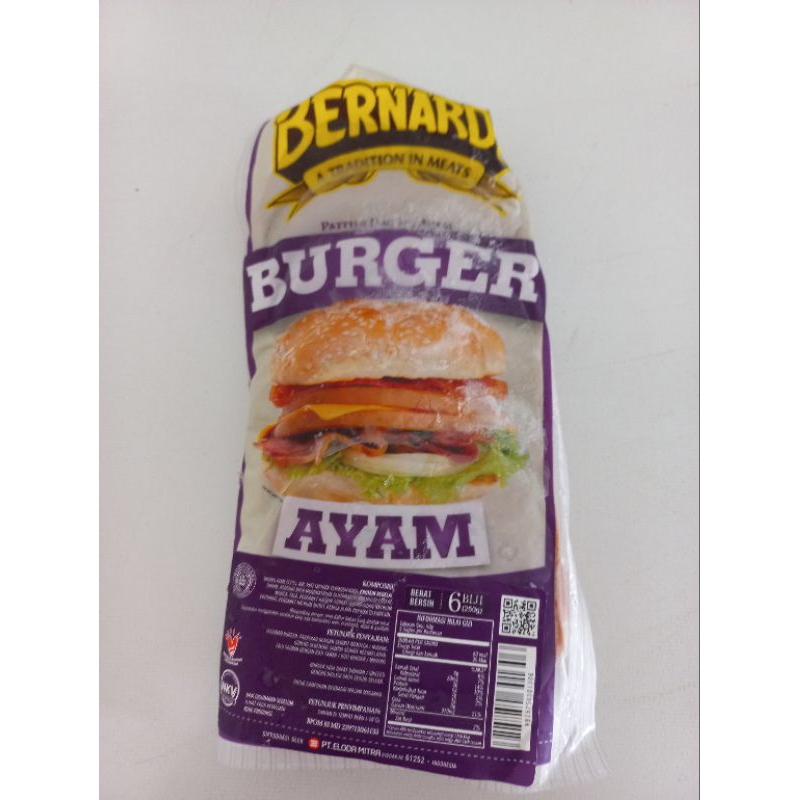 

Bernardi burger ayam