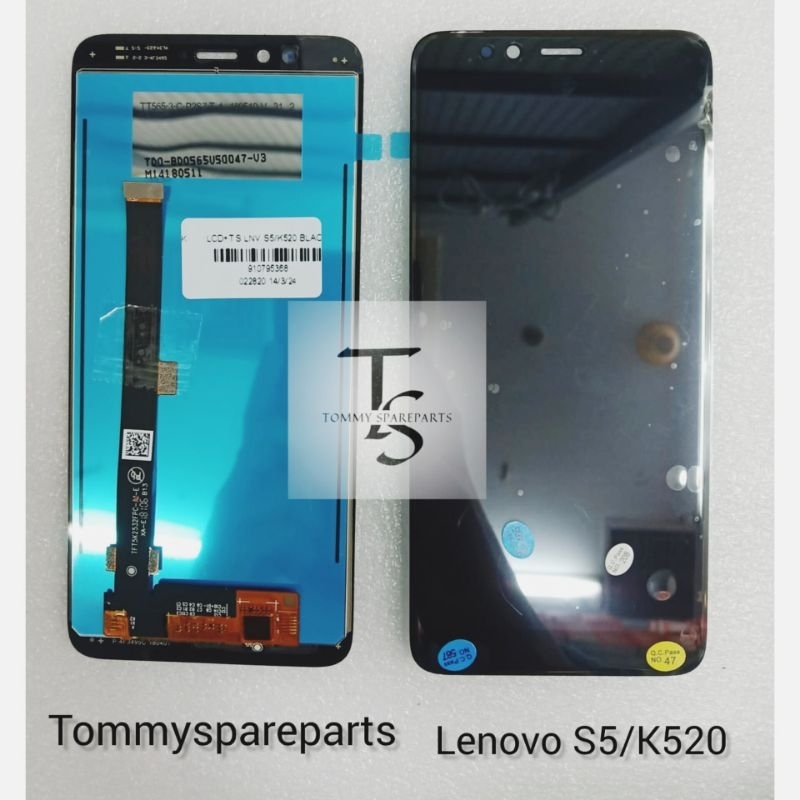 LCD TOUCHSCREEN LENOVO S5 K520 ORIGINAL