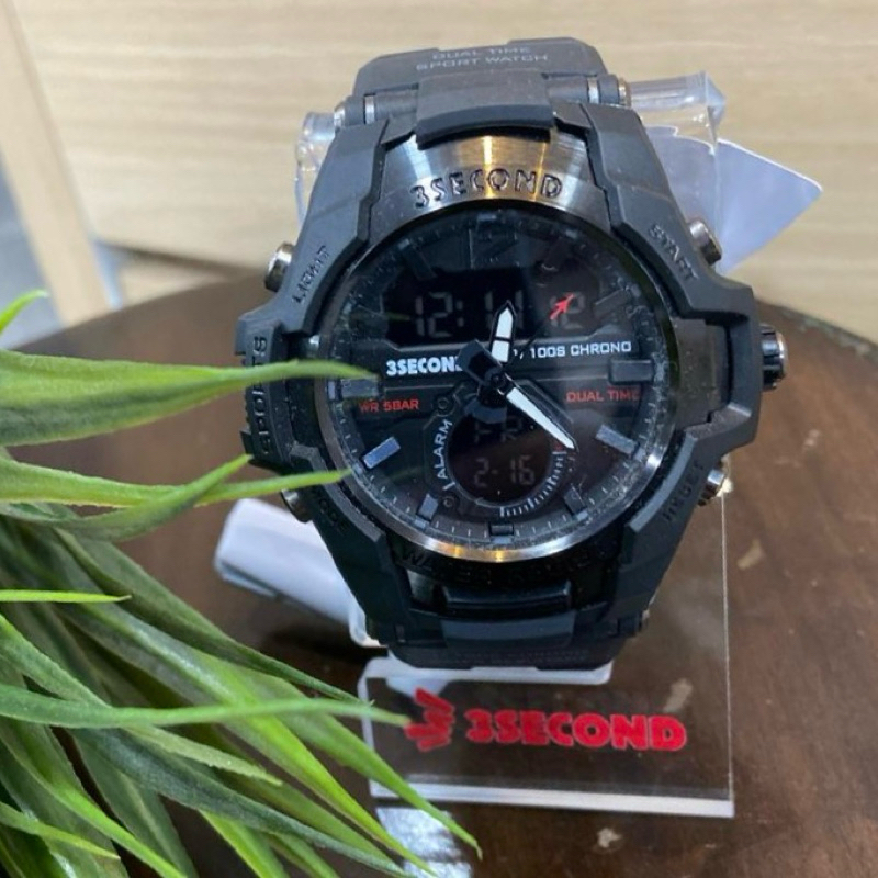 jam tangan 3second pria Original Terbaru