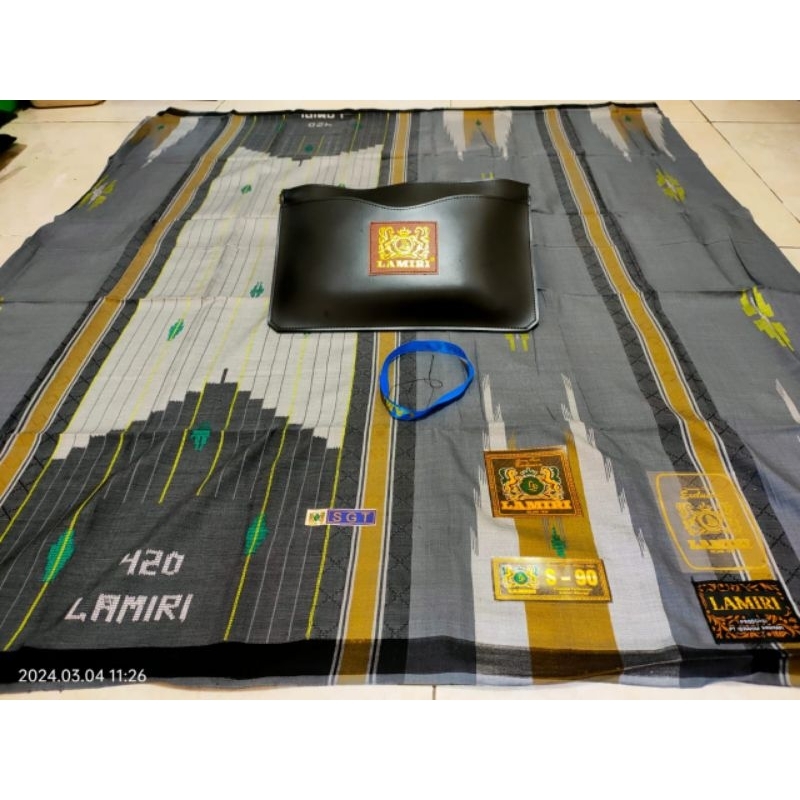 LAMIRI SONGKET - SARUNG SULTAN - BAHAN SUTRA