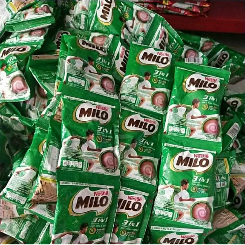 

MILO ACTIV-GO SUSU COKLAT SACHET HARGA PROMO | HARGA PERSACHET | #MILO | @MILO