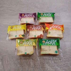 

Roti AOKA Panggang All Varian - Rasa Nanas 1 Dus isi 60 Pcs