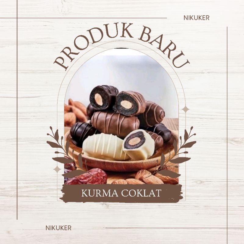 

KUE NASTAR KURMA COKLAT