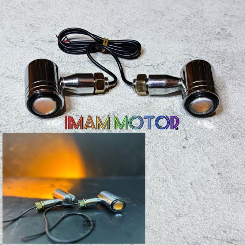 lampu sein LED mini mata elang lampu riting led