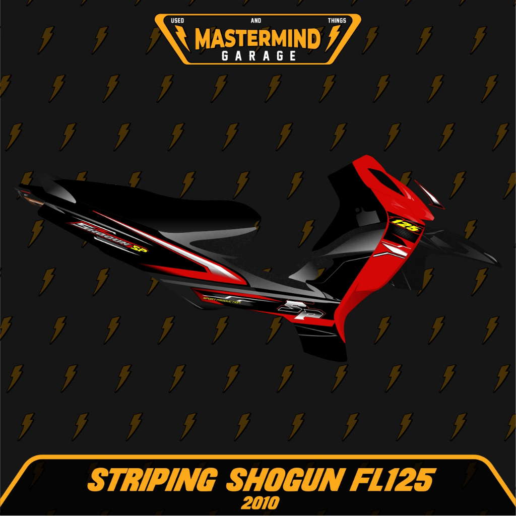 Striping Suzuki Shogun SP FL 2010 Variasi