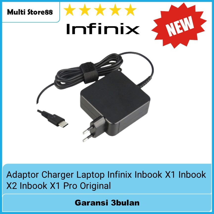 Adaptor Charger Laptop Infinix Inbook X1 Inbook X2 Inbook X1 Pro Ori