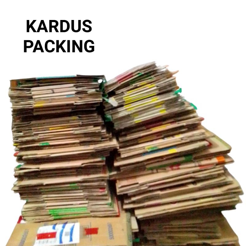 

KARDUS + PACKING + SERVICE + PELAYANAN