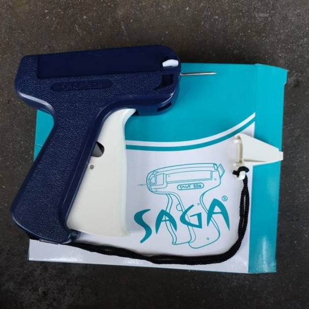 

Reay Tembakan label tag gun merk SAGA 8T