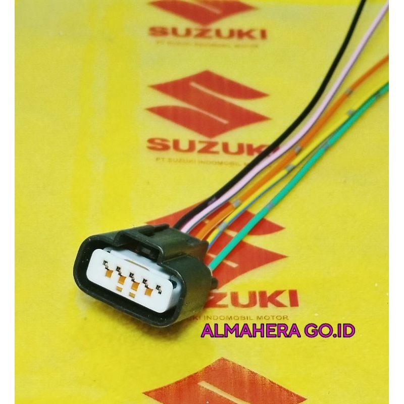 Soket Kabel Sensor TPS MAQS Suzuki Satria Fu/GSX/Nex/address Soket Sensor TPS MAQS Throttle body Suz