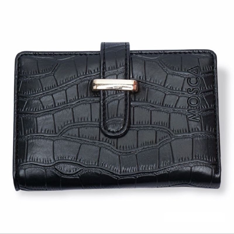 Dompet Wanita Simple/ Dompet wanita terbaru/ Dompet wanita motif Crocodile/ Dompet Lipat