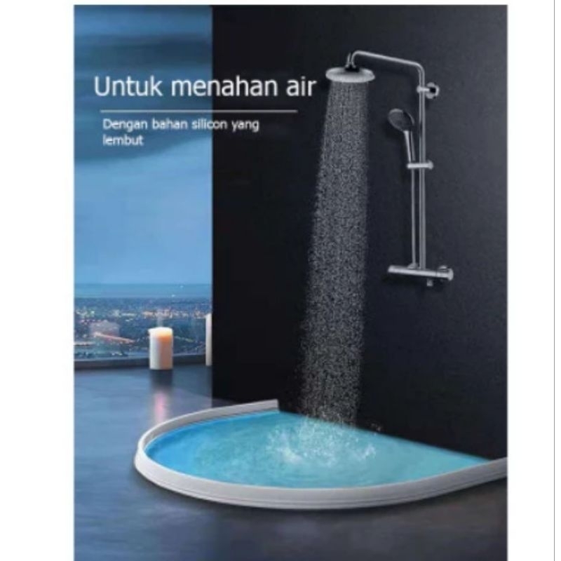 water stopper penahan air kamar mandi wastafel - 100cm