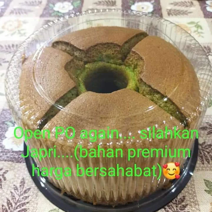 

Chiffon/Sifon pandan & coklat premium, bolu cake enak dan harga terjangkau (hampers lebaran)