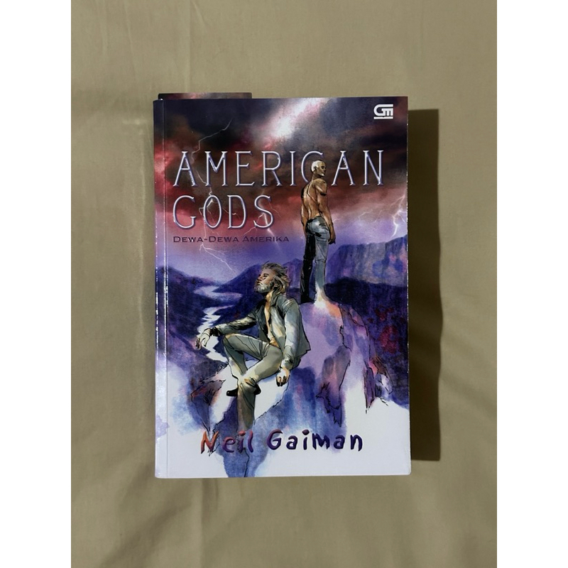 Preloved American Gods Neil Gaiman Terjemahan Indonesia Ori