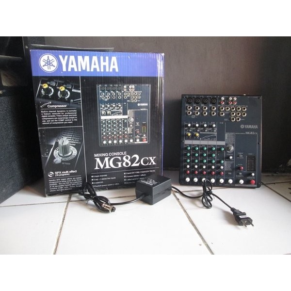 mixer audio yamaha mg82cx