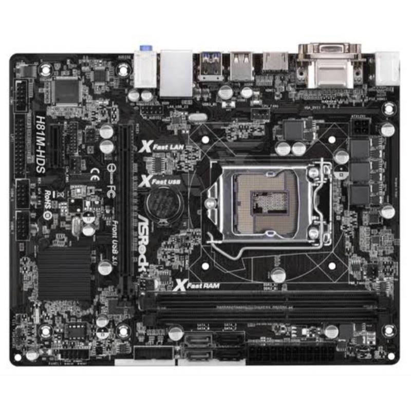 Motherboard ASROCK H81m - hds Minus