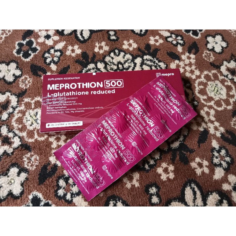 Meprothion L-glutathione 500mg Original