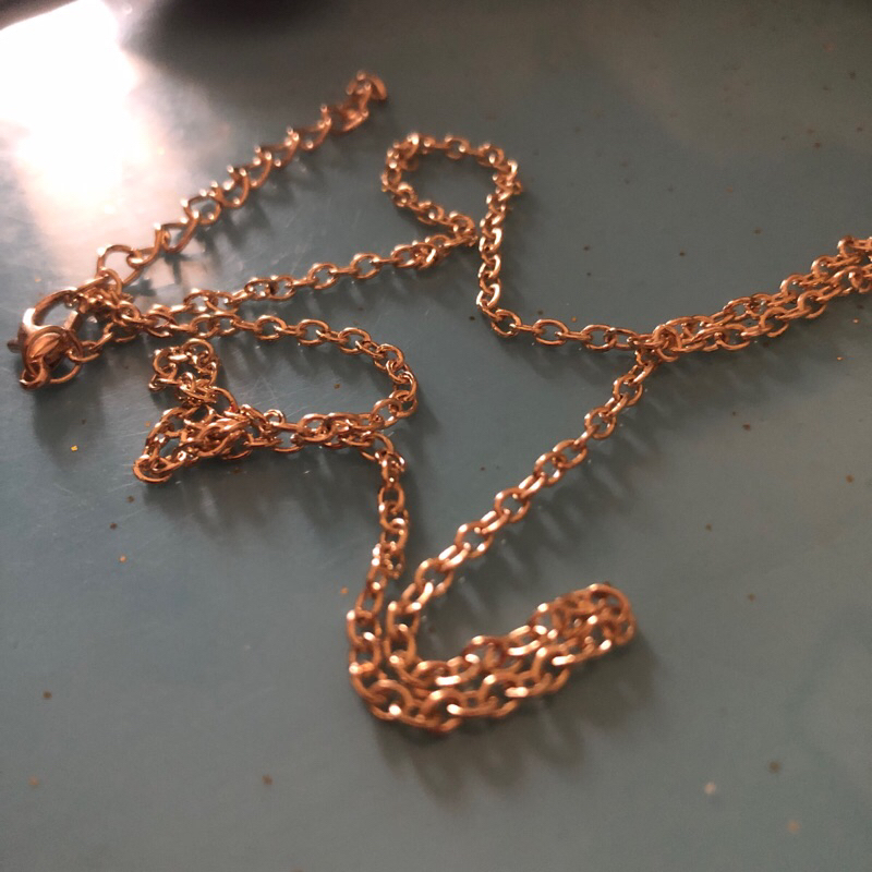 rantai kalung nuri emas 40cm