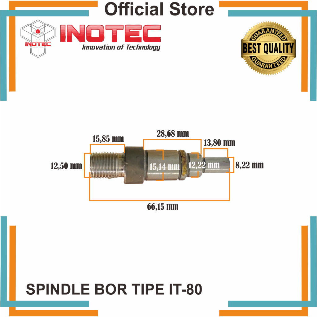 AS SPINDLE BOR 80 INOTEC