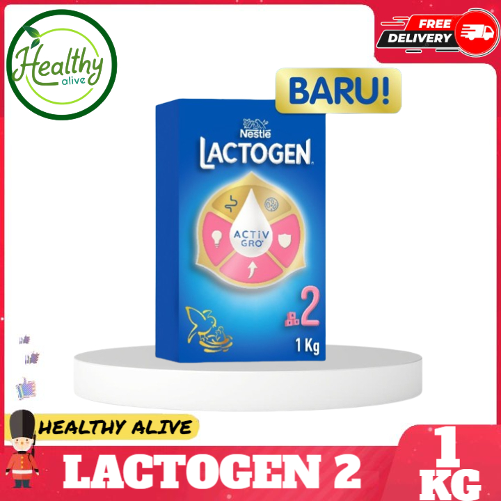 Nestle Lactogen 2 Susu Formula 6-12 Bulan Box 1 kg