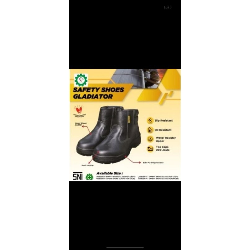 Safety shoes Krisbow Gladiator