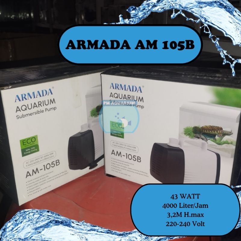 POMPA AIR CELUP AQUARIUM 105B / ARMADA AM 105B / KIYOSAKI AR 105B