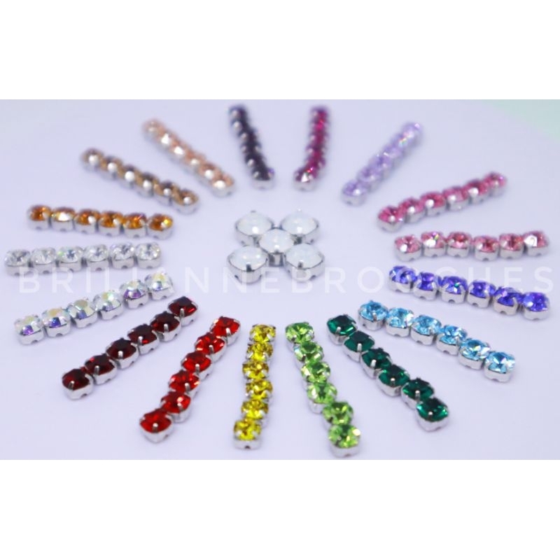 KRISTAL PRECIOSA • CZECH CRYSTAL • KRISTAL CANGKANG KACA LUSINAN