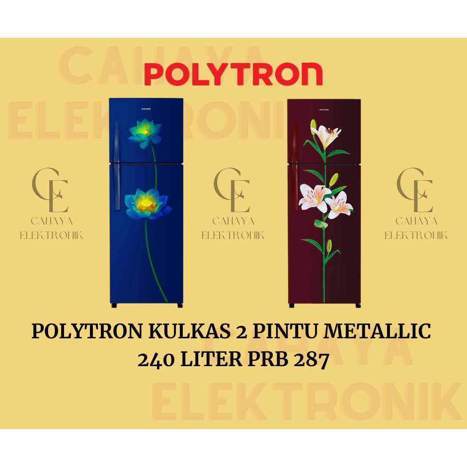KULKAS POLYTRON 240L PRB-287