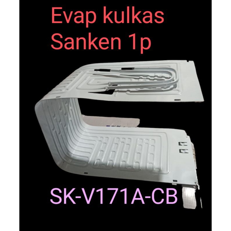 Evap evaporator kulkas sanken 1pintu sudah di tekuk