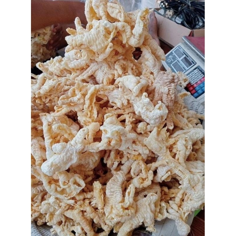 

kerupuk ceker ayam / cakar ayam untuk colagen kulit