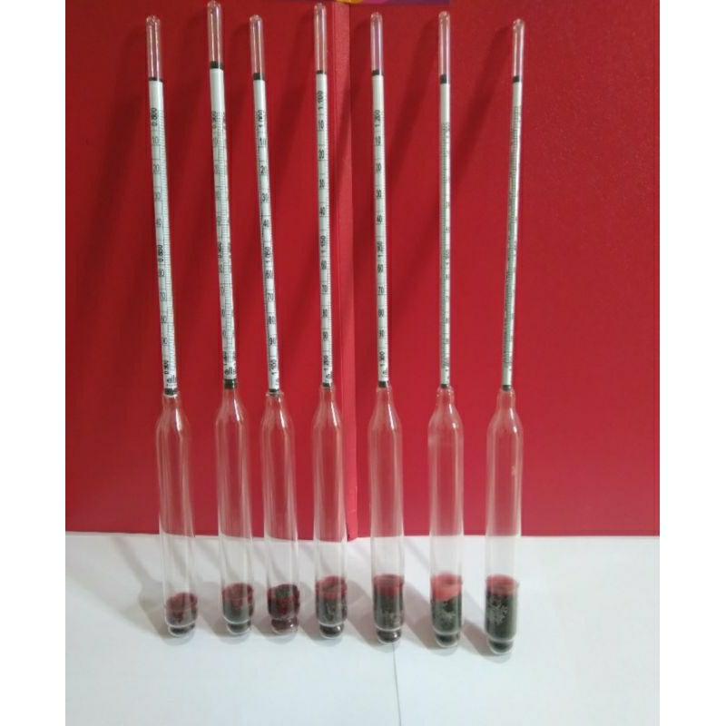 Hydrometer 0.900-1.000  ALLAFRANCE. Hydrometer Minyak Nilam.