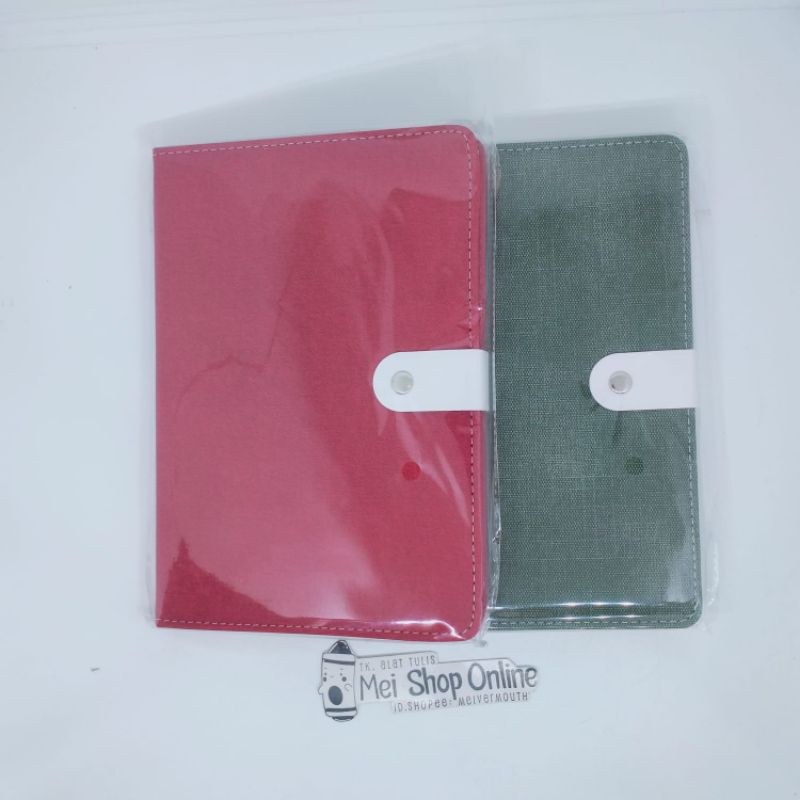 

BUKU AGENDA/JURNAL/DIARY/NOTEBOOK A5 COVER KULIT SINTETIS ELEGAN