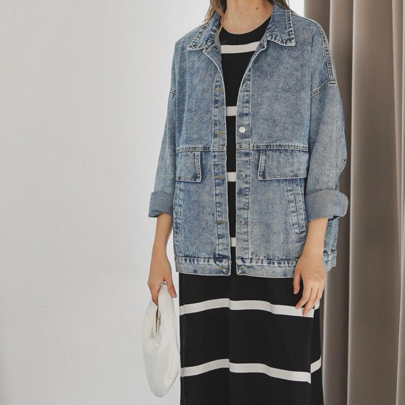 Jacket Denim Oversize (Reject)