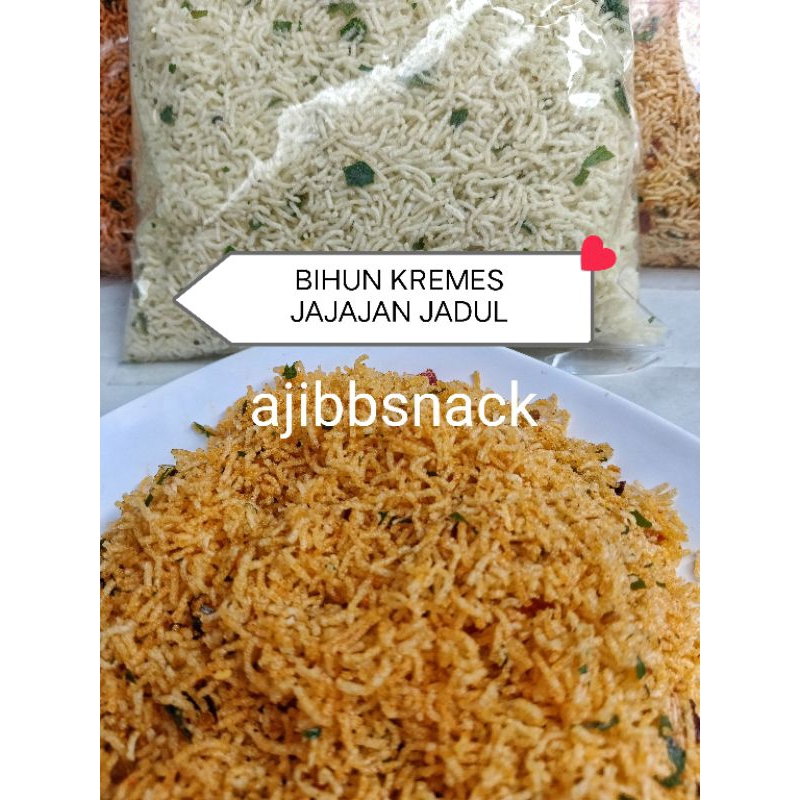 

JAJANAN JADUL BIHUN GORENG KREMES daun jeruk 1KG 500GR