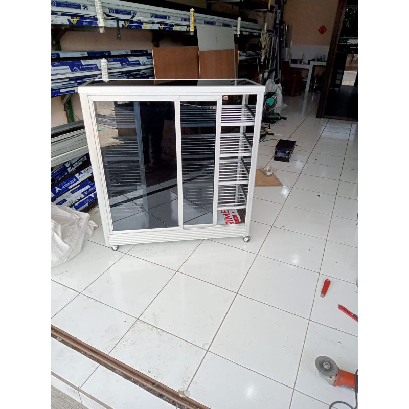 Rak Sepatu Aluminium