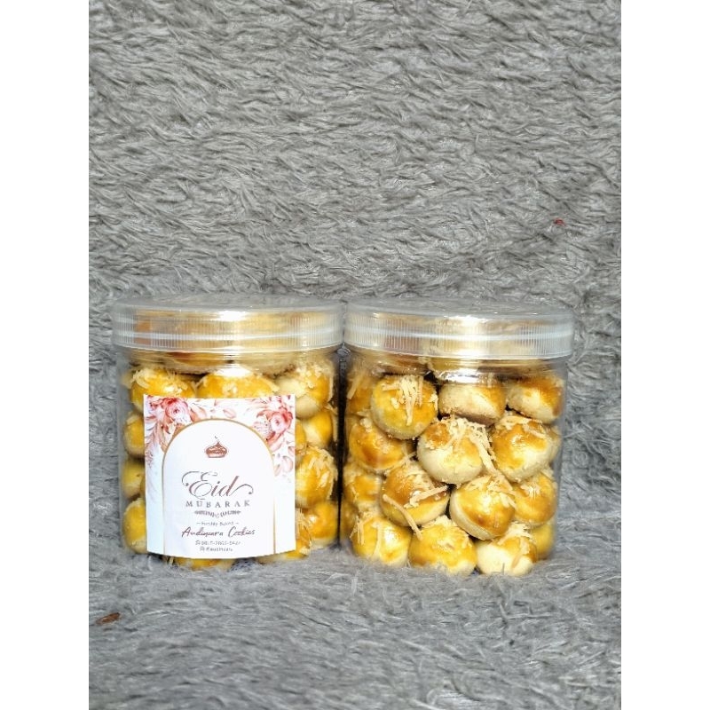 

Kue Kering toples 600ml By: Audinzara Cookies