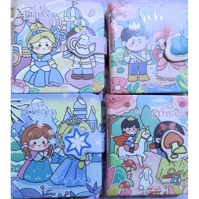 

Diary Mini Motif Karakter Princess✨