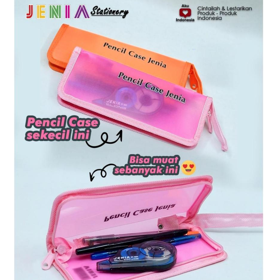 

Zipper Pencil Case / Kotak Pensil / Tempat Pensil Resleting