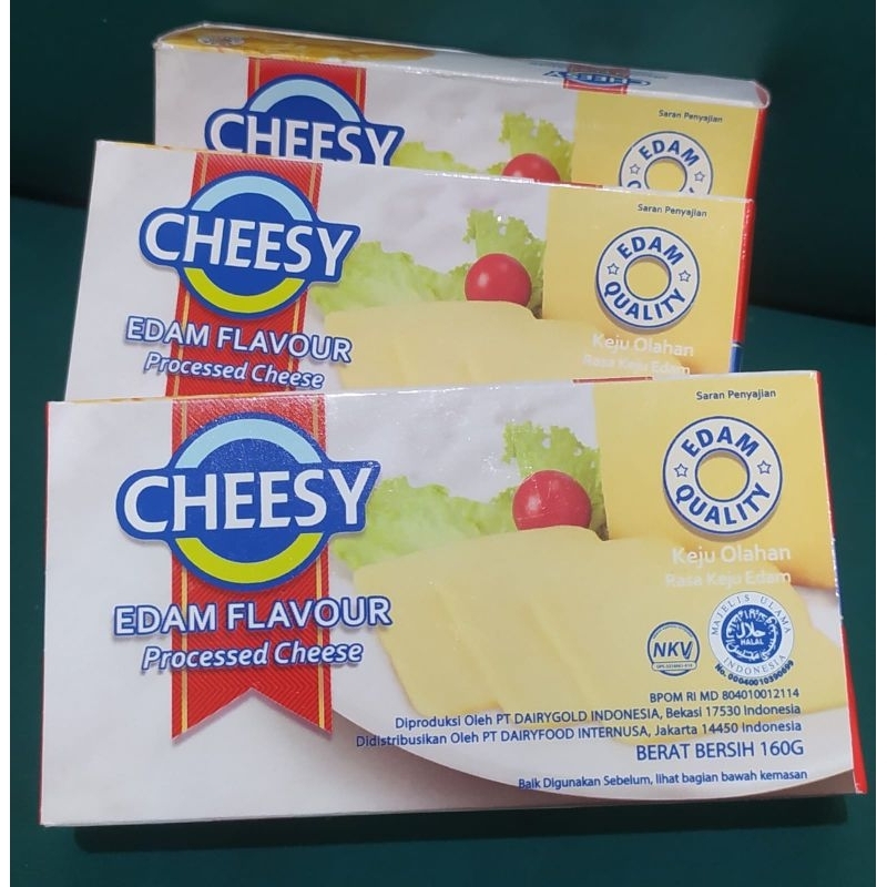 

Cheesy Edam 160 gram- cocok buat kastengel