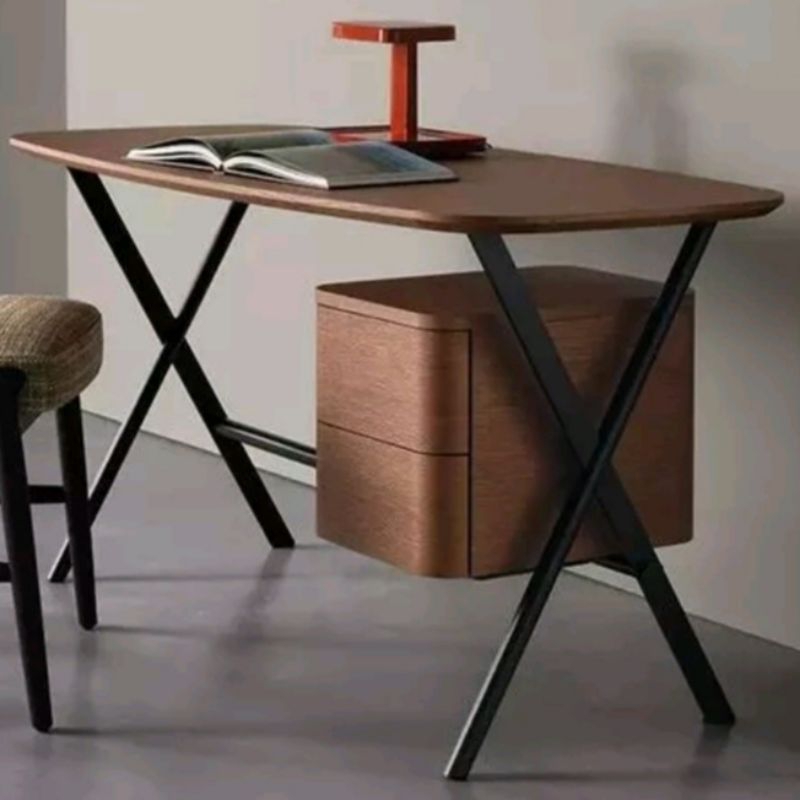 Meja Belajar Meja Kerja Kayu Jati Minimalis Modern