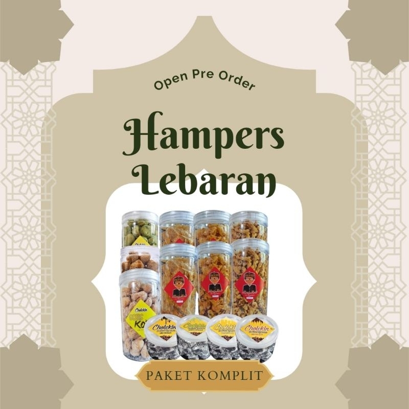 

HAMPERS LEBARAN PAKET KOMPLIT