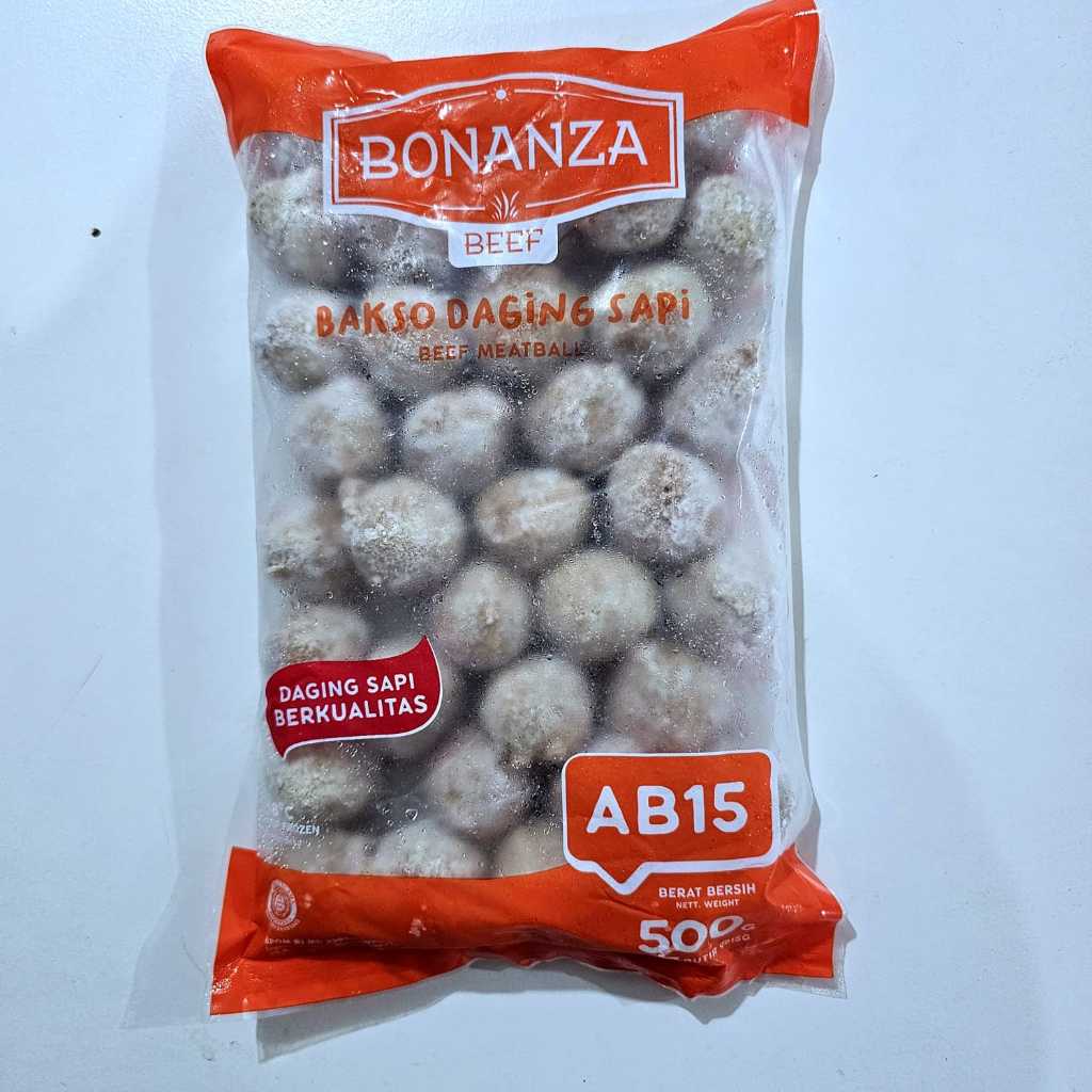 

BONANZA bakso sapi AB15 500gr