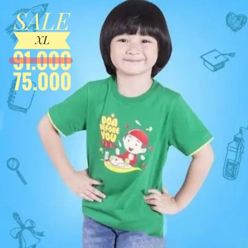 Kaos anak lengan pendek Afrakids ( XL ) 91K
