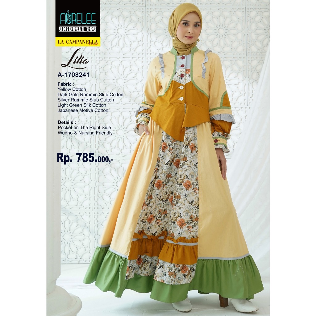GAMIS DRESS A-1703241 AURELEE
