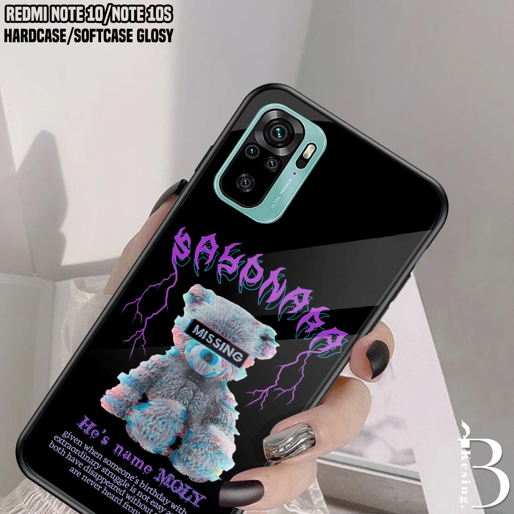 Case Xiaomi Redmi Note 10 / Note 10S - Casing Hp Xiaomi Redmi Note 10S / Note 10 Motif BNKA - Siliko