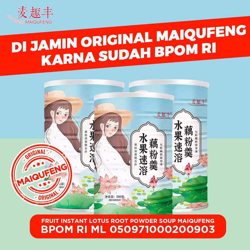 

OUFEN LOTUS ROOT POWDER BUBUK AKAR TERATAI MAKANAN SEREAL DIET SEHAT