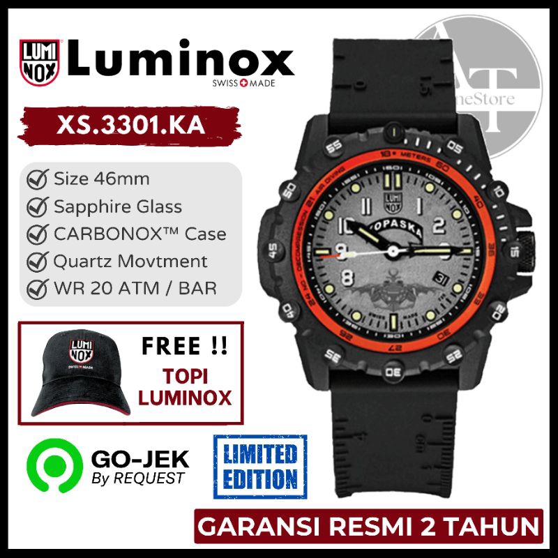 Jam Tangan Pria Luminox Kopaska 3301.KA Limited Edition ORIGINAL Resmi