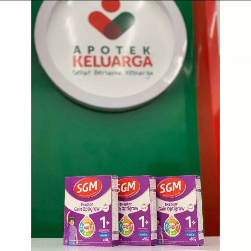 [LANGSUNG KIRIM] Sgm Eksplor Gain Optigrow 1 Plus Vanila 400gr & 800 gr#SUSU FORMULA BAYI DAN ANAK#S